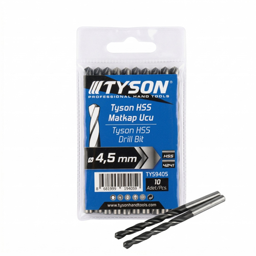 TYSON HSS MATKAP UCU 4.5 MM